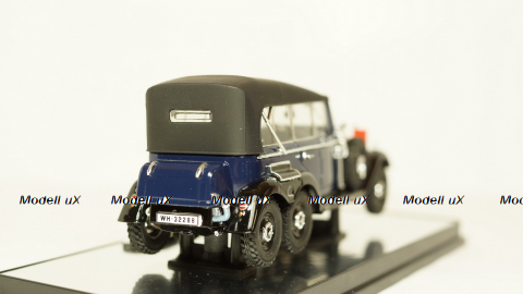 Mercedes G4 1938 Dark Blue, Signature Models 1:43