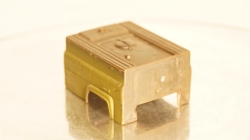 Кит кузов пожарный гальваника, 1:43