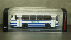 ЛАЗ 695Н бело-голубой, 04016A, Classicbus 1:43 