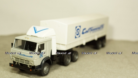 Камаз 5410 Совтрансавто серый/белый, Элекон 1:43