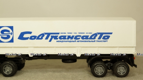 Камаз 5410 Совтрансавто серый/белый, Элекон 1:43