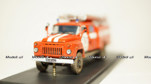 Газ - 53А  АЦ-30 со следами эксплуатации, Modellux 1:43