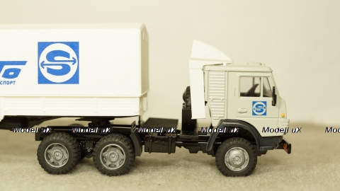 Камаз 5410 Совтрансавто серый/белый, Элекон 1:43