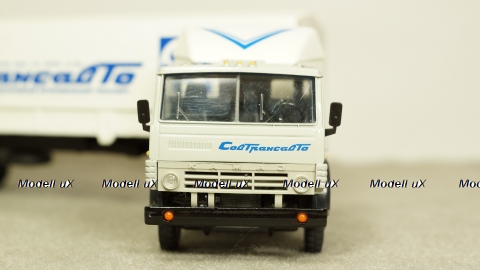 Камаз 5410 Совтрансавто серый/белый, Элекон 1:43