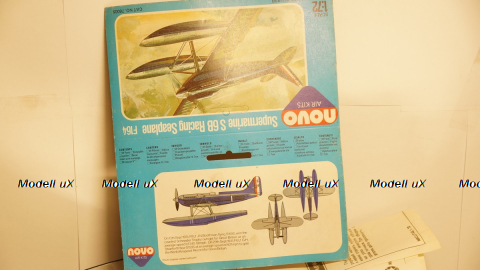 Supermarine S6B Racing Seaplane, 1:72