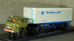 МАЗ-504 с полуприцепом Alka N12CH Sovtransavto, SSM7065, SSM 1:43