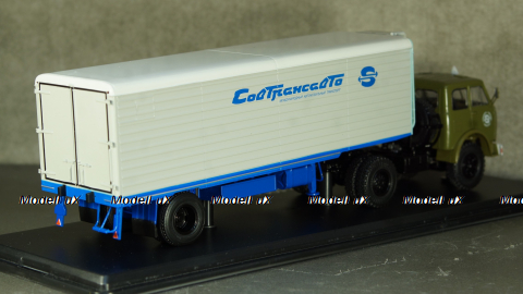МАЗ-504 с полуприцепом Alka N12CH Sovtransavto, SSM7065, SSM 1:43