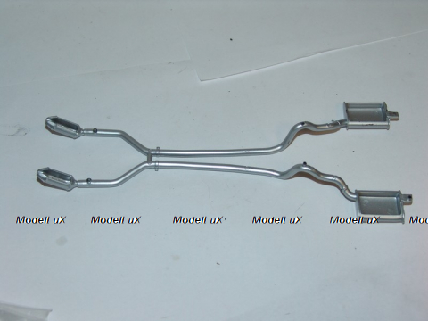 Ford Mustang GT, выхлопная система