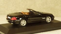 Mercedes SL 600 (R230) black 2003, Altaya 1:43
