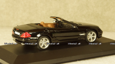 Mercedes SL 600 (R230) black 2003, Altaya 1:43