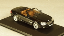 Mercedes SL 600 (R230) black 2003, Altaya 1:43