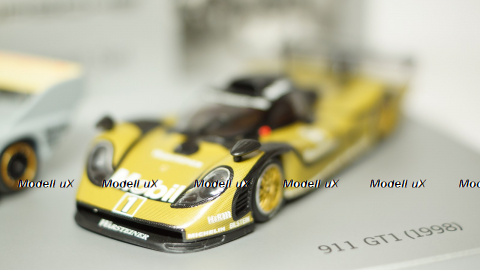 PORSCHE 911 (996) GT1 1998 + 956 KH MOTORSPORT 1:43, Minichamps 1:43