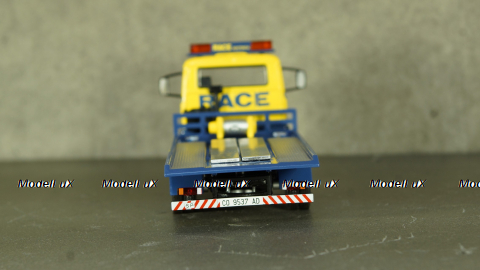 Pegaso Ekus 1210-6 Wrecker service yellow/blue, Altaya 1:43