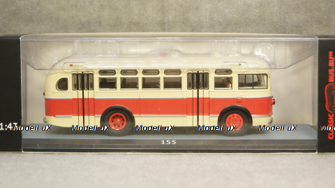 ЗИС 155 Москва-Клин бежево-красный, 04010D, Classicbus 1:43