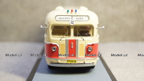 ЗИС 155 Москва-Клин бежево-красный, 04010D, Classicbus 1:43