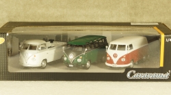 Volkswagen T1 Набор из 3шт, cara35308, Cararama 1:43