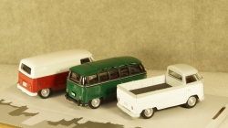 Volkswagen T1 Набор из 3шт, cara35308, Cararama 1:43