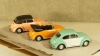 Volkswagen Beetle Набор из 3шт, cara35309, Cararama 1:43