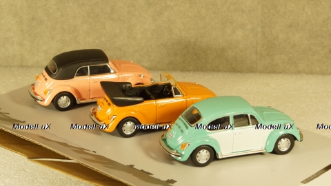 Volkswagen Beetle Набор из 3шт, cara35309, Cararama 1:43