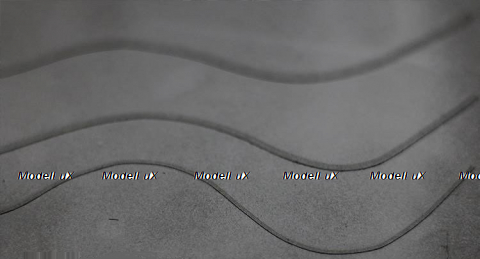 Маскировочный скотч волнистый 2 мм