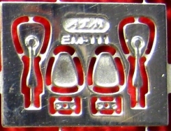 Фототравление Зеркала для ГАЗ 21 (1 вариант), EM-111