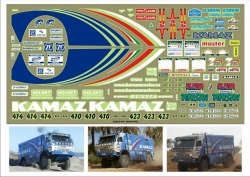 Декаль Камаз  4911 ралли