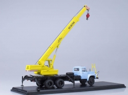 ЗИЛ 133 Автокран, голубой/желтый SSM1108