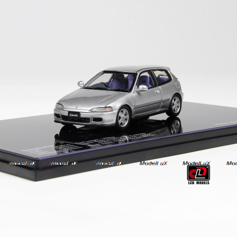 Honda Civic SiR II (EG6), Silver, LCD43010SI, LCD 1:43