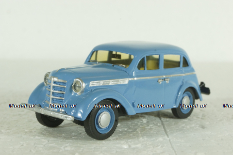 Москвич-401, голубой, Киммерия 1:43