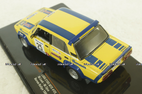 Ваз-2105 Жигули, Lada 2105 MTX, No.25, Barum Rally, M.Lank/M.Tyce, 1983, RAC427, IXO 1:43