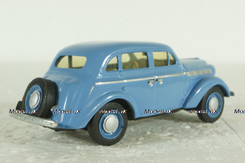 Москвич-401, голубой, Киммерия 1:43