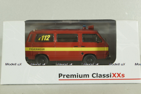 Volkswagen T3a Feuerwehr, 11406, Premium Classixxs 1:43