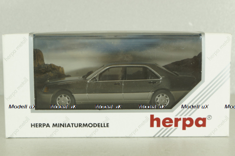Mercedes-Benz 600 SEL (W140) 1991, grey, 070043, Herpa, 1:43