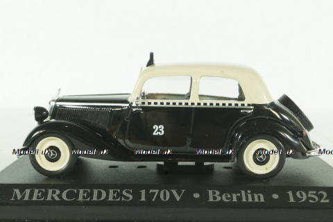 Mercedes 170V, Taxi Berlin, (W136), 1952, Taxi, Altaya 1:43