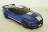 Ford Mustang Shelby GT 500 Fast Track bluemetallic/white, 1805901, Solido 1:18