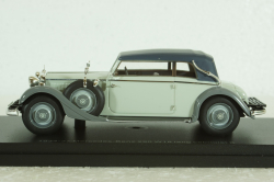 Mercedes 290 W18 lang cabriolet B, 1933, EMEU43043F, Esval Model 1:43