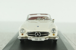 Mercedes 190SL, 1955 (R121), white, Altaya 1:43