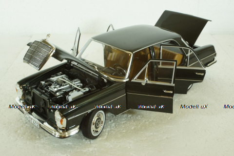 Mercedes 280SE (W108) 1968, dark green, 183935, Norev 1:18