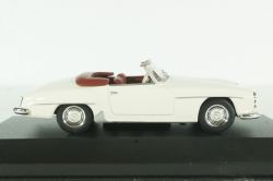 Mercedes 190SL, 1955 (R121), white, Altaya 1:43