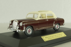 Mercedes 220 S Ponton (W180) 1956, dark red, 4325, Faller 1:43 