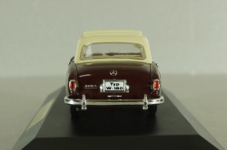 Mercedes 220 S Ponton (W180) 1956, dark red, 4325, Faller 1:43 