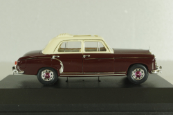 Mercedes 220 S Ponton (W180) 1956, dark red, 4325, Faller 1:43 
