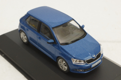 Skoda Fabia III, blue, KALEIDOSKOP SKODA (DeAgostini) 1:43