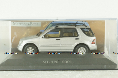 Mercedes ML320, (W163),  silver 2001, Altaya 1:43