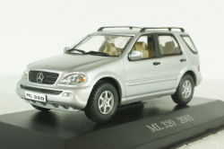 Mercedes ML320, (W163),  silver 2001, Altaya 1:43
