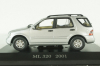 Mercedes ML320, (W163),  silver 2001, Altaya 1:43