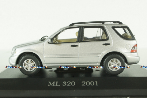 Mercedes ML320, (W163),  silver 2001, Altaya 1:43