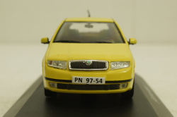 Skoda Fabia I, yellow, KALEIDOSKOP SKODA (DeAgostini) 1:43