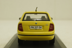 Skoda Fabia I, yellow, KALEIDOSKOP SKODA (DeAgostini) 1:43