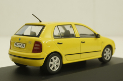 Skoda Fabia I, yellow, KALEIDOSKOP SKODA (DeAgostini) 1:43